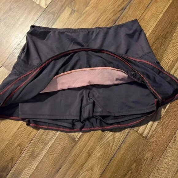 Lucky in Love Women's Skort Tennis Brown Size L - Picture 5 of 5